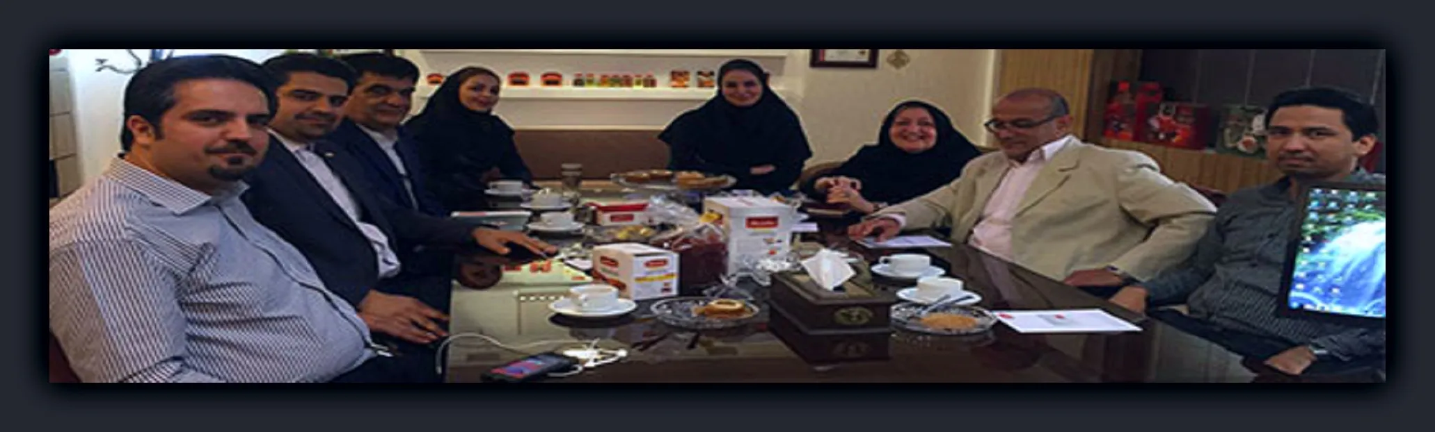 بازدید اعضای هیئت علمی گروه صنایع غذایی دانشگاه فردوسی از مجموعه زعفران مصطفوی