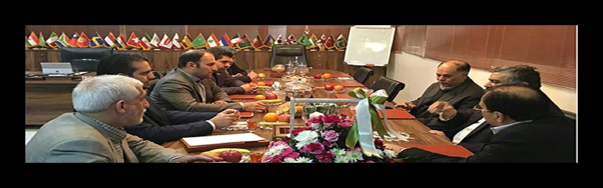 بازدید آقای علی اوسط هاشمی از زعفران مصطفوی