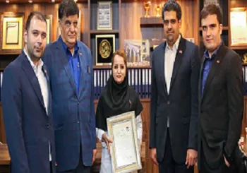 انتخاب سرکارخانم مهندس ذکائیان به عنوان مدیر کنترل کیفیت نمونه سال 1399