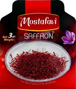 زعفران بیضی 3 گرم