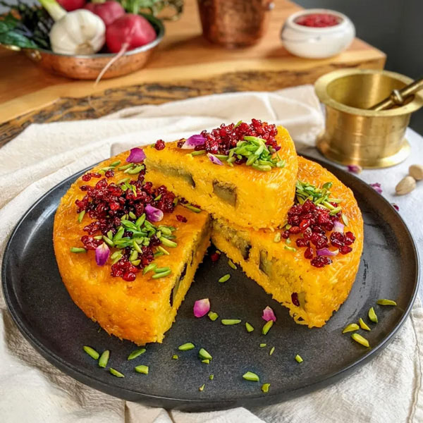 طرز تهیه ته چین مرغ