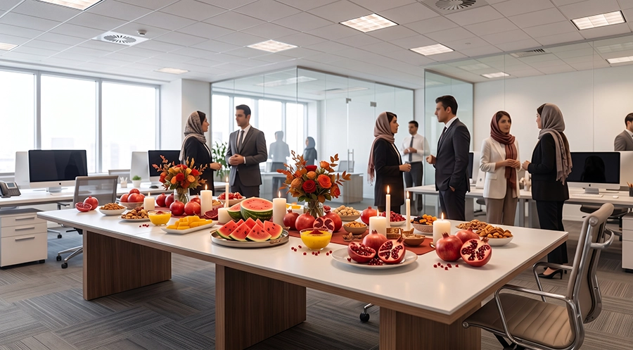 The best ideas of celebrating Yalda in organizations and offices