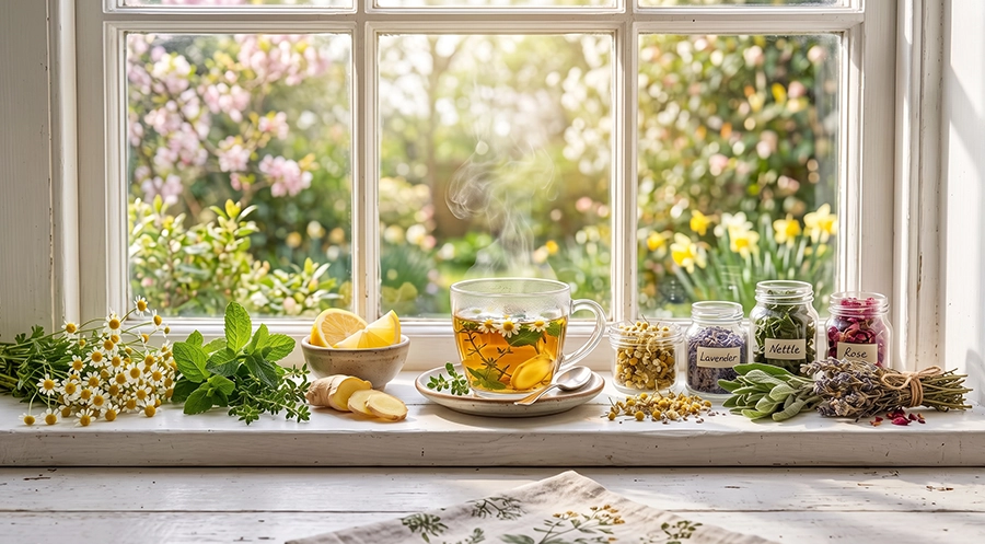 بهترین دمنوش ها برای حساسیت فصلی
