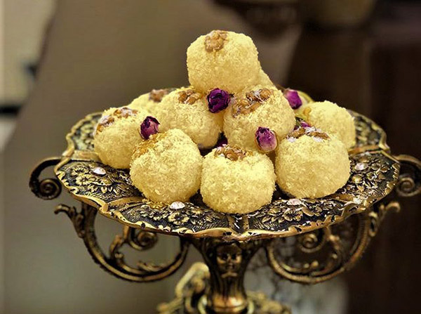 طرز تهیه باسلوق زعفرانی