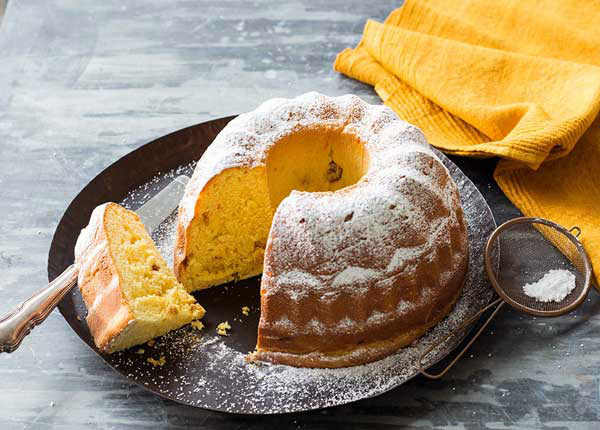 کیک زعفرانی