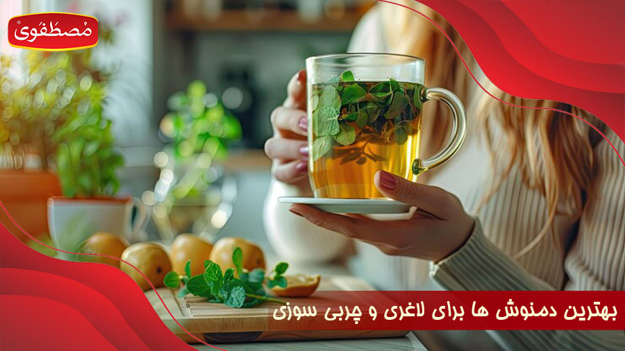 بهترین دمنوش ها برای لاغری، چربی سوزی و کاهش وزن
