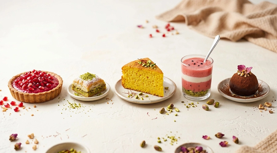 طرز تهیه 20 دسر یلدایی