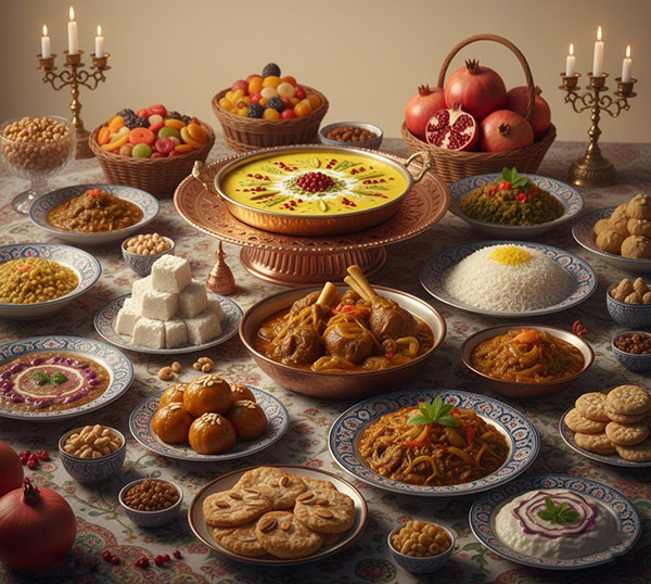 شام یلدای اصفهانیها