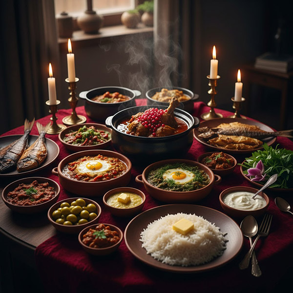 شام یلدای گیلانیها