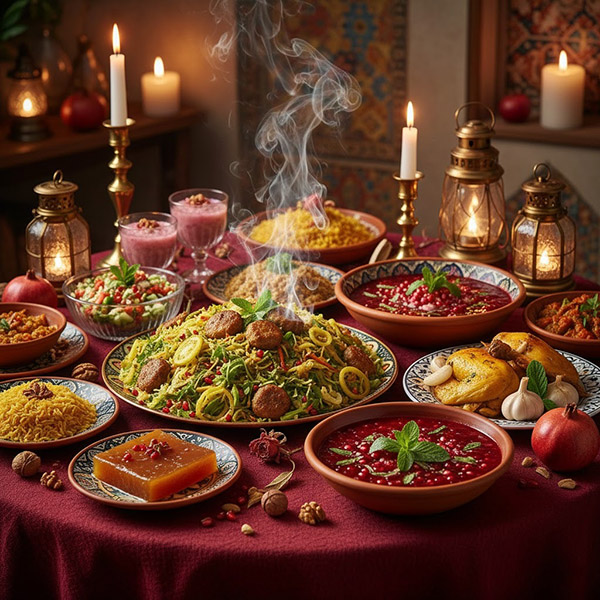 شام یلدای شیرازیها